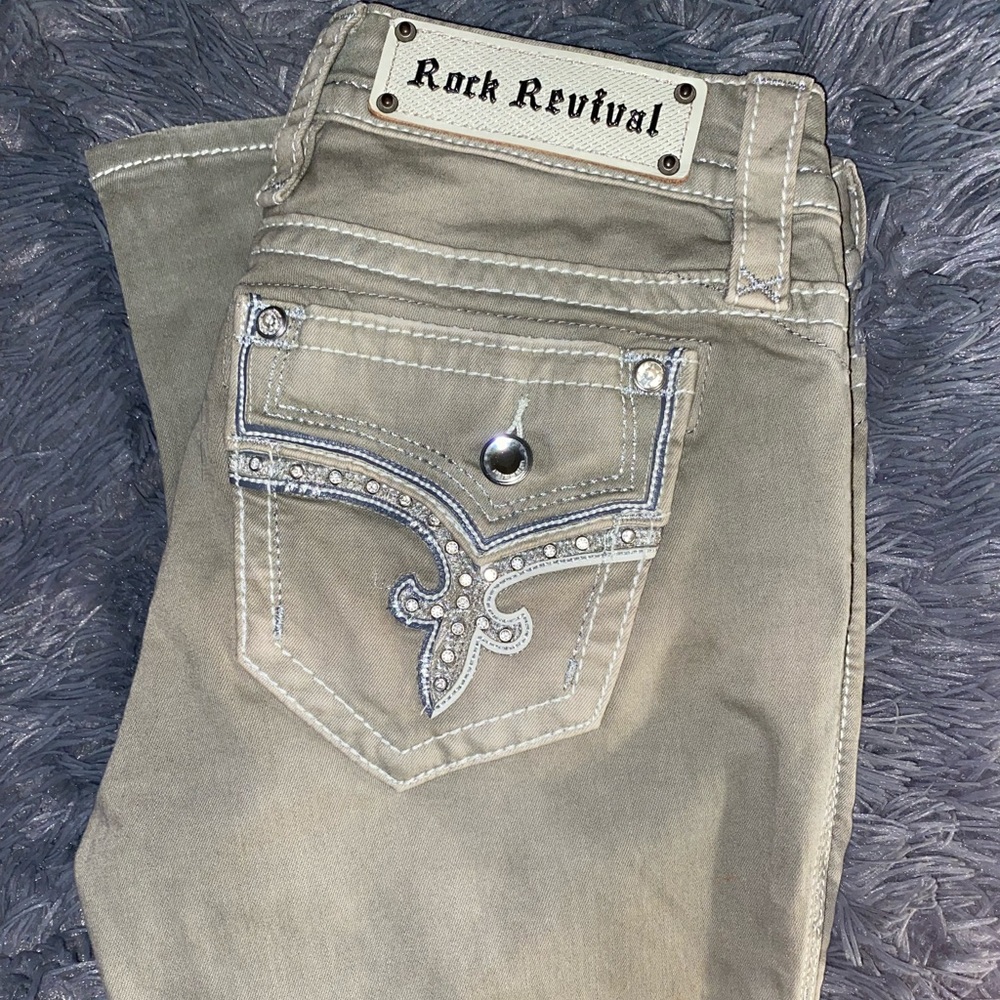 ROCK REVIVAL SIZE 27 SKINNY
